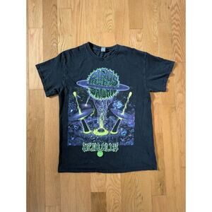 Vintage Rings Of Saturn Ultu Ulla Original Print Tee Shirt Medium
